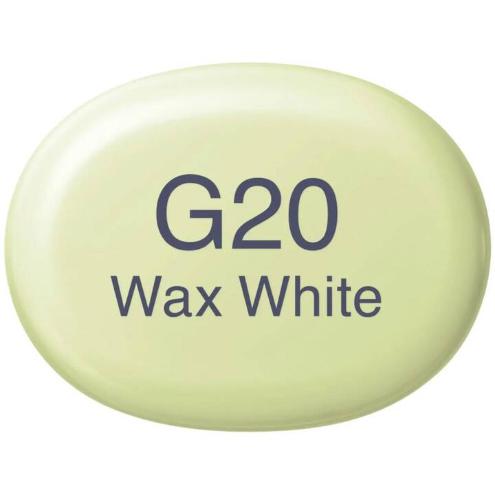 COPIC Marqueur de graphique Sketch G20 Wax White (Blanc, 1 pièce)