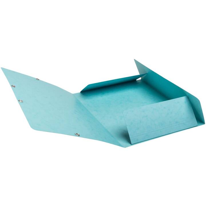 EXACOMPTA Cartellina con elastico (Blu, A4, 1 pezzo)