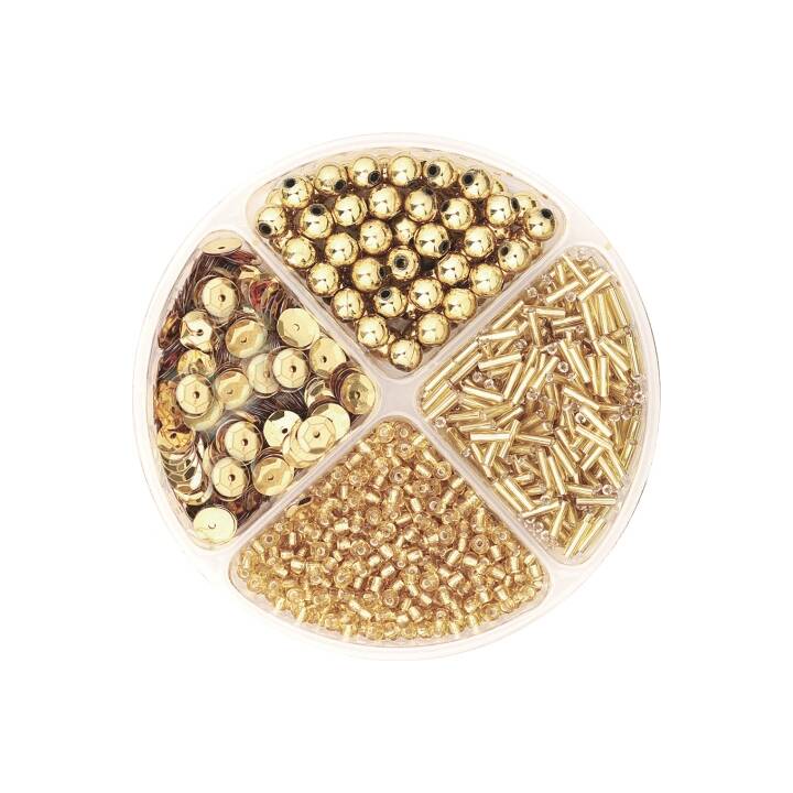 KNORR PRANDELL Perlen (30 g, Kunststoff, Gold)
