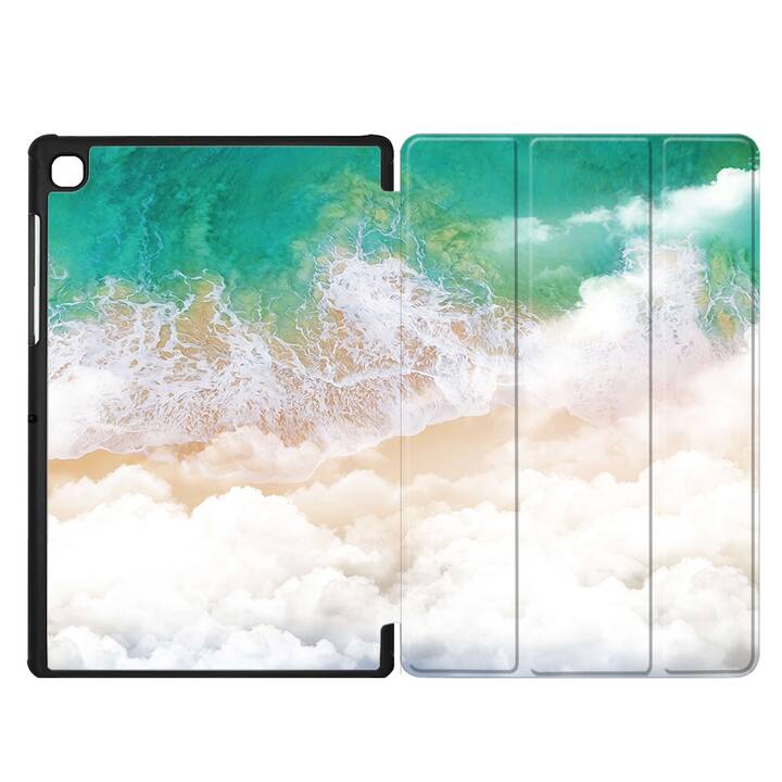 EG coque pour Samsung Galaxy Tab A7 Lite 8.7" (2021) - vert - plage