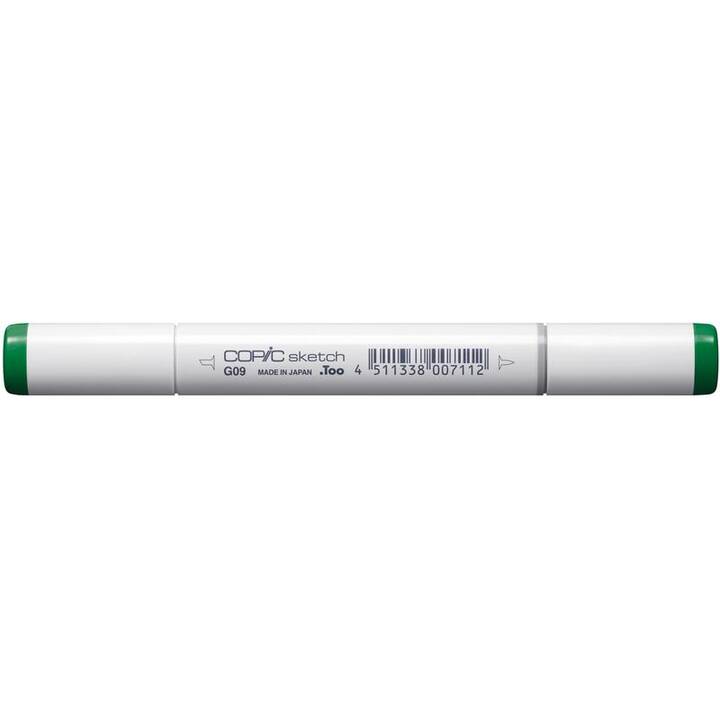 COPIC Marqueur de graphique Sketch G09 Veronese Green (Vert, 1 pièce)