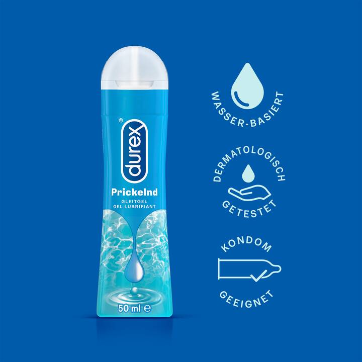 DUREX Lubrifiant Play Prickelnd (50 ml, À base d'eau)