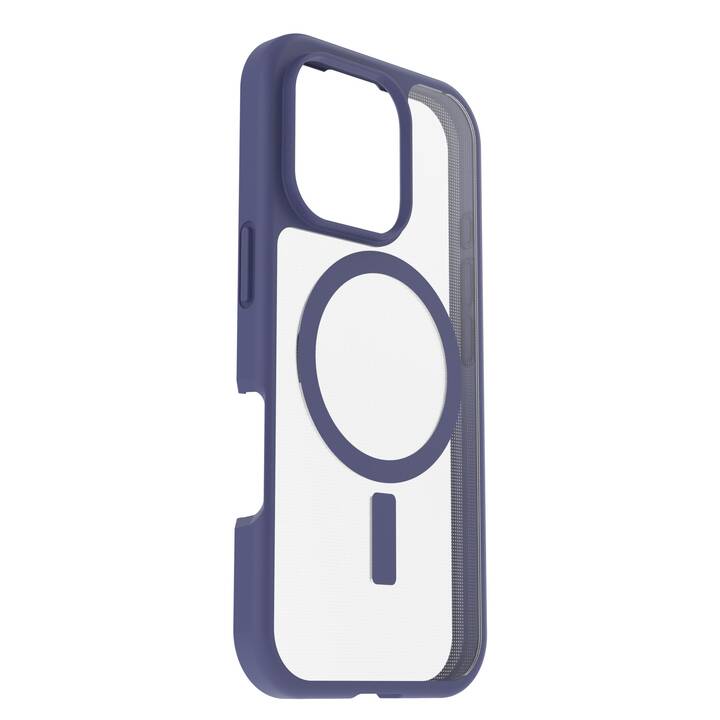 OTTERBOX Backcover (iPhone 16 Pro, Transparent, Blau)