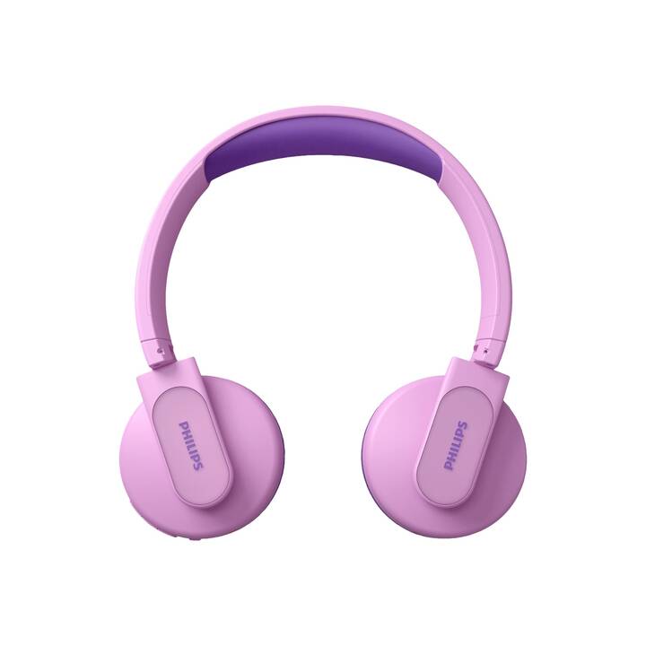 PHILIPS Kids TAK4206PK Casque d'écoute pour enfants (Bluetooth 5.0, Pink)