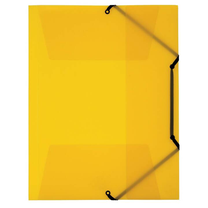 KOLMA RACER Cartellina con elastico Penda Easy (Giallo, A4, 1 pezzo)