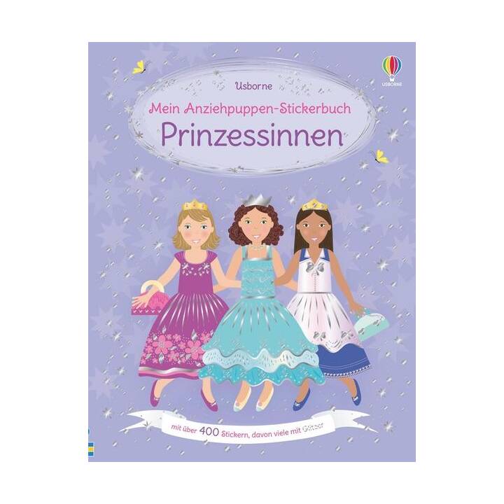 USBORNE PUBLISHING Libro degli adesivi (Principessa)