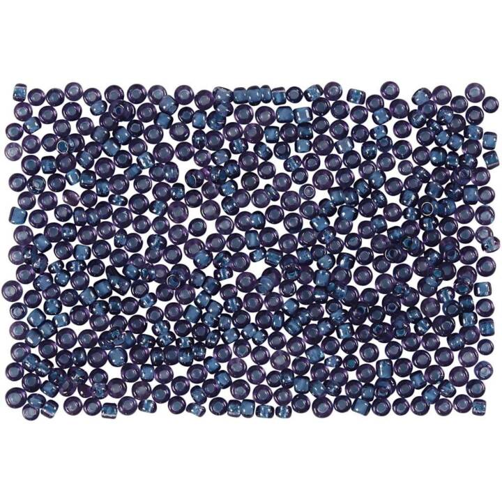 CREATIV COMPANY Perlen (25 g, Glas, Navy Blue)
