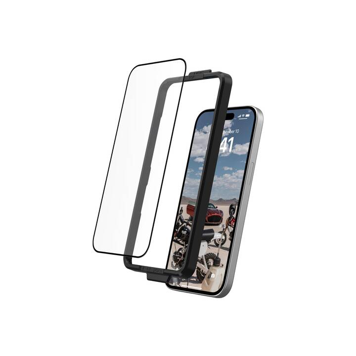 URBAN ARMOR GEAR Displayschutzglas Tempered (iPhone 15, 1 Stück)