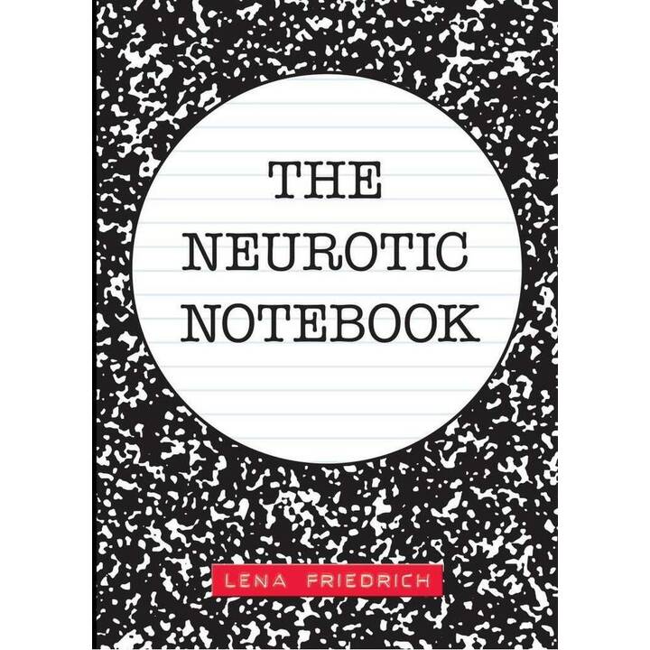 SIMON & SCHUSTER Taccuini The Neurotic Notebook (18.5 cm x 24.1 cm, Rigato)