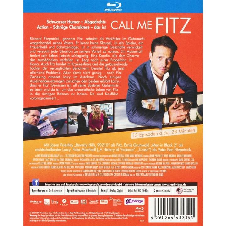 Call Me Fitz Staffel 1 (4K Ultra HD, DE, EN)