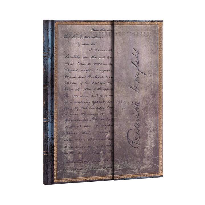 PAPERBLANKS Notizbuch Frederick Douglass (18 cm x 23 cm, Liniert)