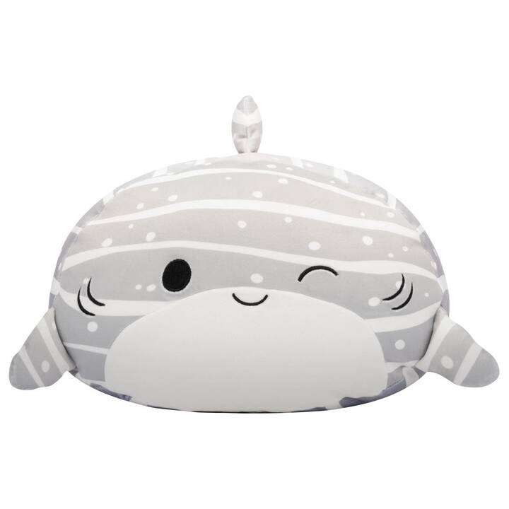 SQUISHMALLOWS Baleine (30 cm, Gris clair, Gris)