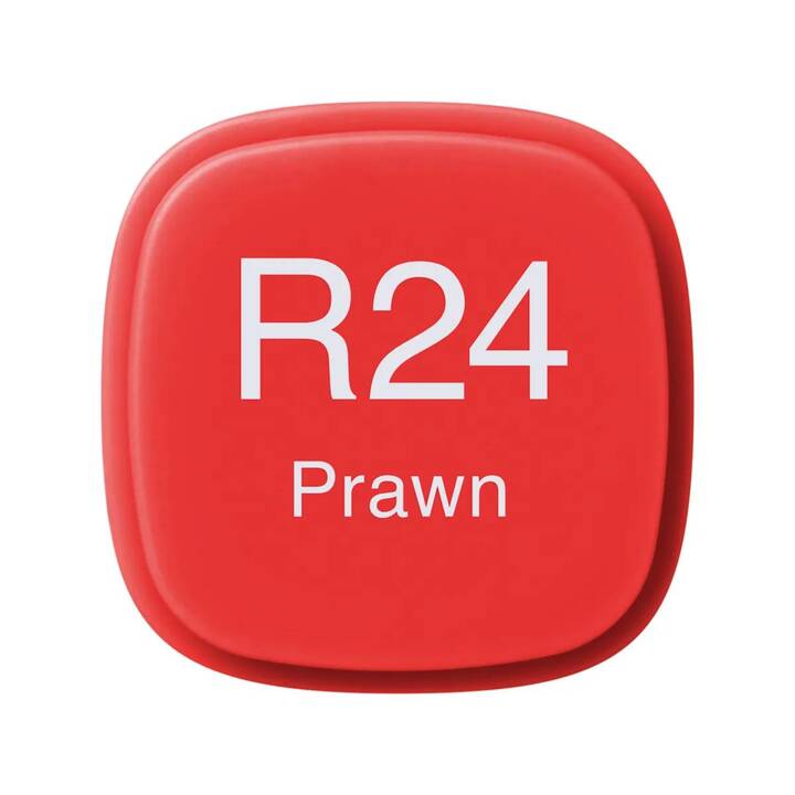 COPIC Marqueur de graphique Classic R24 Prawn (Rouge, 1 pièce)