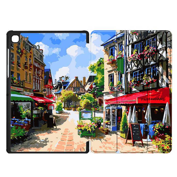 EG cover per Samsung Galaxy Tab A7 Lite 8.7" (2021) - blu - pittura parigi