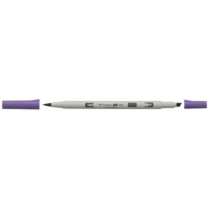 TOMBOW Dual Brush ABT Pro 623 Penna a fibra (Viola, 1 pezzo)