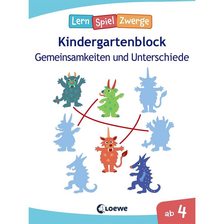 Die neuen LernSpielZwerge - Gemeinsamkeiten und Unterschiede