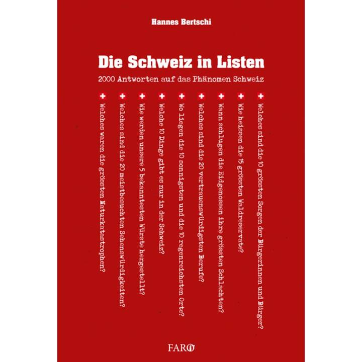 Die Schweiz in Listen