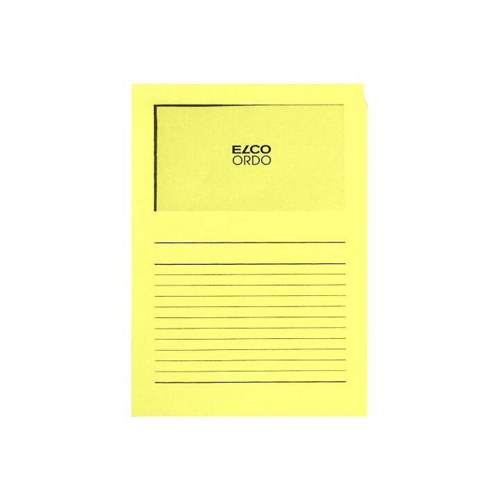 ELCO Dossier d'organisation (Jaune, A4, 100 pièce)