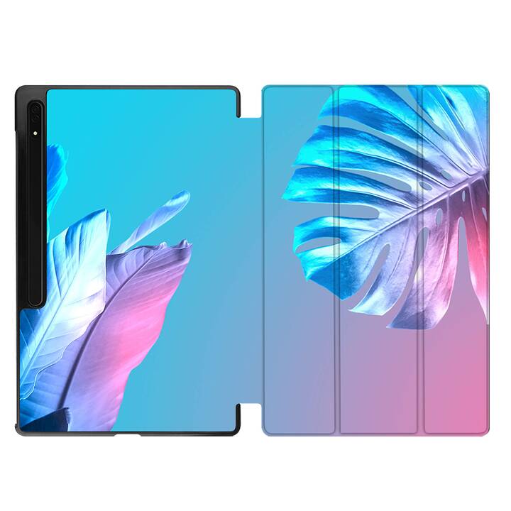 EG cover per Samsung Galaxy Tab S8 Ultra 14.6" (2022) - Blu - Foglia