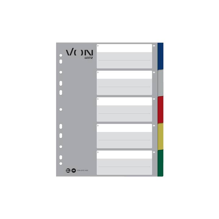 LEITZ Von Registro (5 x A4, Numerico)