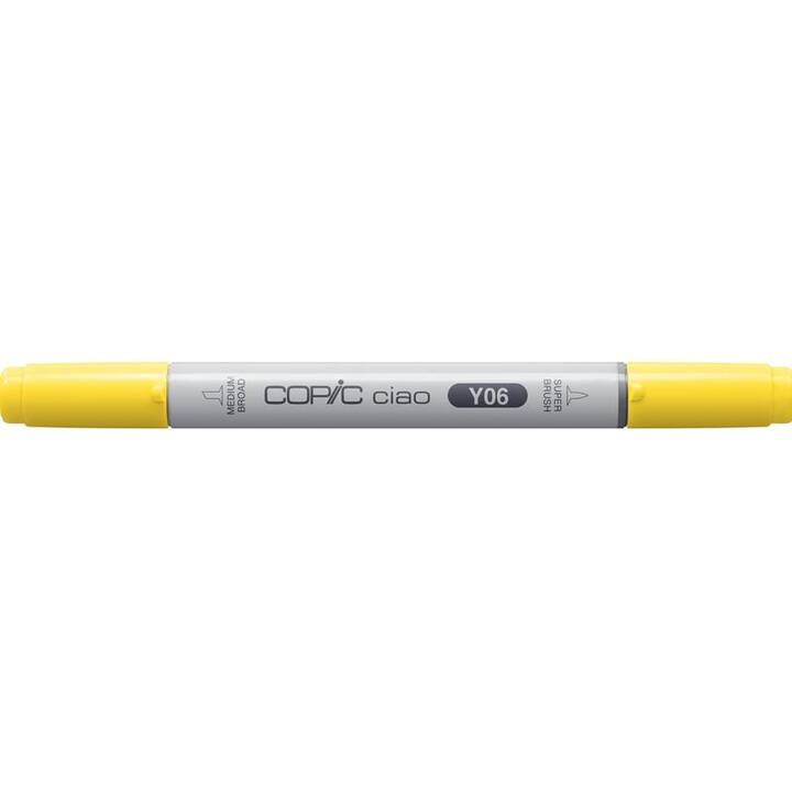 COPIC Grafikmarker Ciao Y06 Yellow (Gelb, 1 Stück)