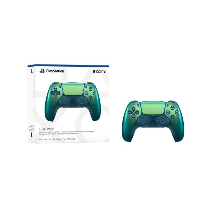 SONY Playstation 5 DualSense Wireless-Controller Teal Manette (Chrome, Vert)