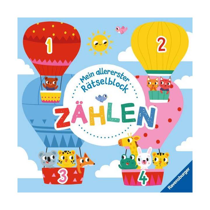 Ravensburger Mein allererster Rätselblock - Zählen - Rätselblock für Kinder ab 3 Jahren