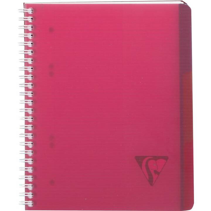 CLAIREFONTAINE Notizbuch Linecolor (A5+, Kariert)