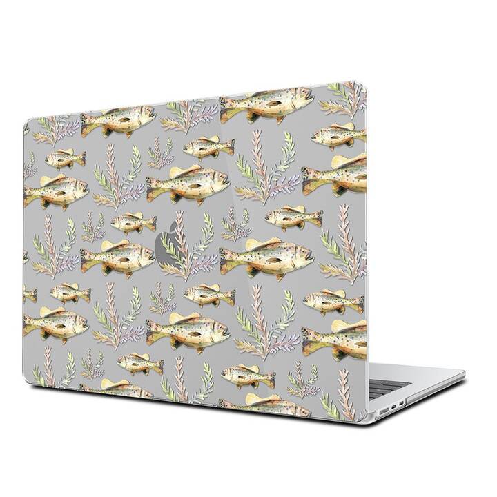 EG Hardcase (MacBook Air 13" M3 2024, Fisch, Gelb)
