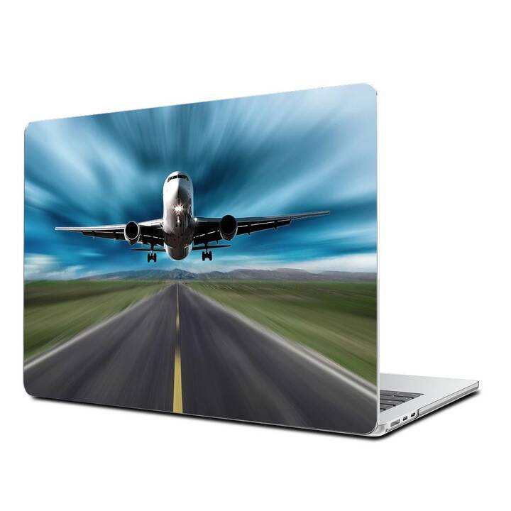 EG Hardcase (Macbook Air 15" M2 2023, Flugzeuge, Blau)