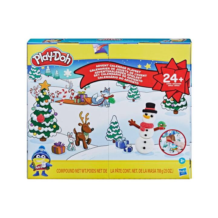 PLAY-DOH Advent Calendar Playset Plastilina per bambini