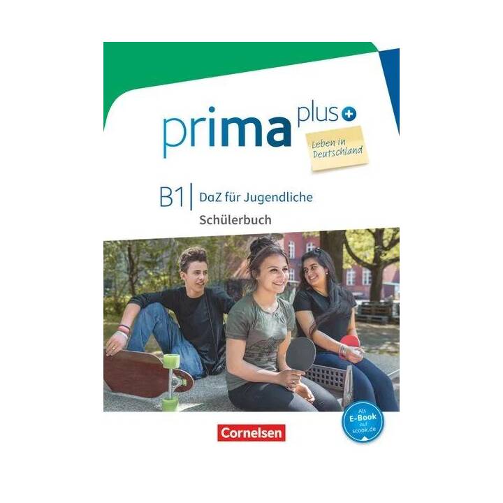 Prima plus - Leben in Deutschland, DaZ für Jugendliche, B1, Schülerbuch mit Audios online