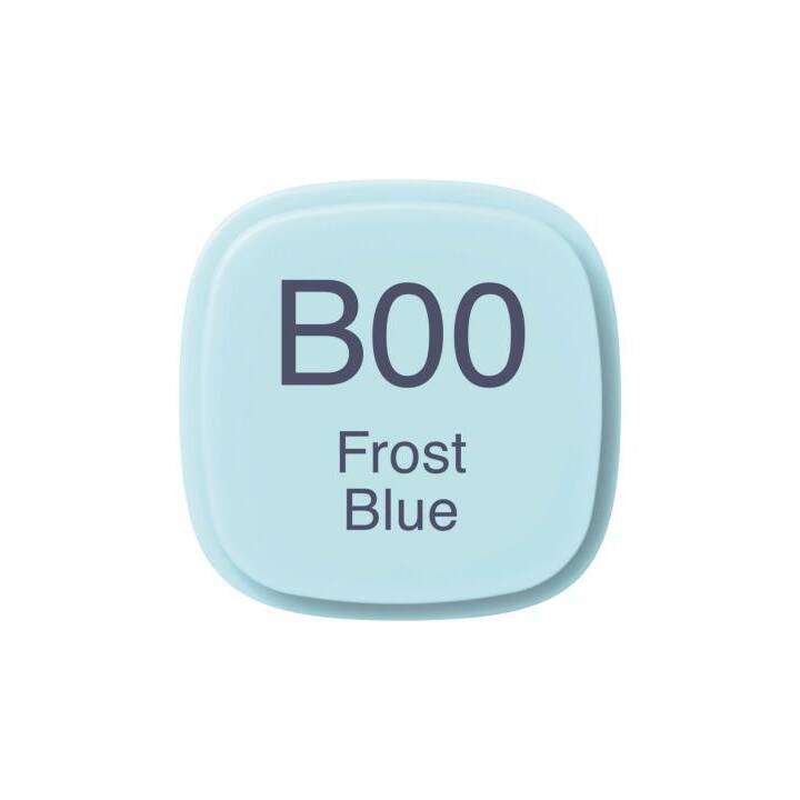 COPIC Marcatori di grafico Classic B00 Frost Blue (Blu, 1 pezzo)