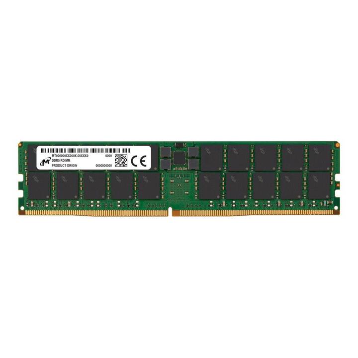 MICRON TECHNOLOGY MTC40F2046S1RC56BR  (1 x 64 Go, DDR5 5600 MHz, DIMM 288-Pin)