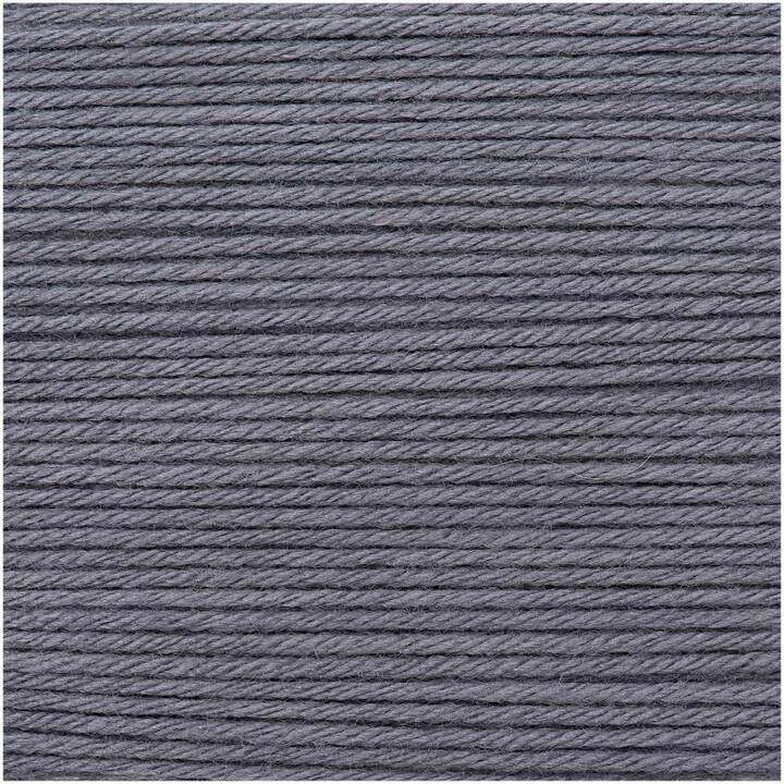 RICO DESIGN Wolle (50 g, Grau, Anthrazit)