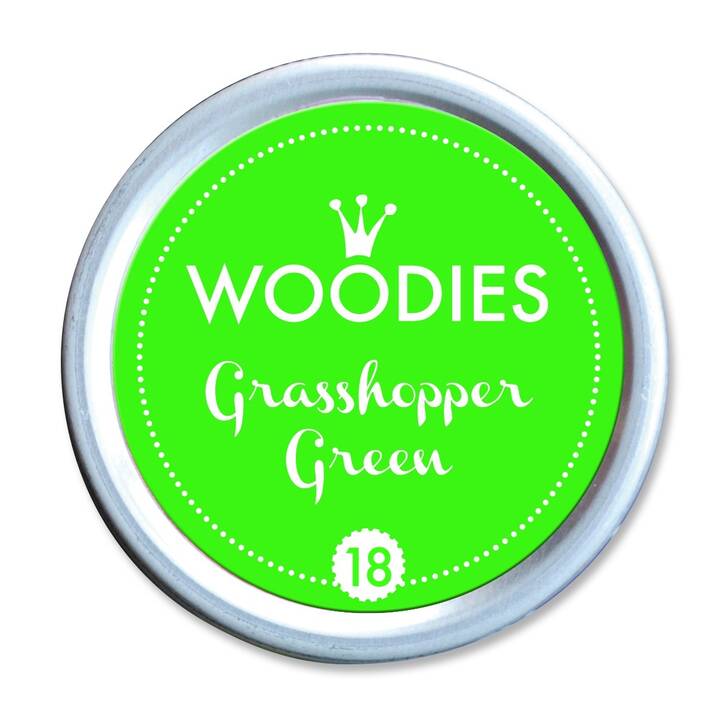 I AM CREATIVE Stempelkissen Woodies (Grün, 1 Stück)