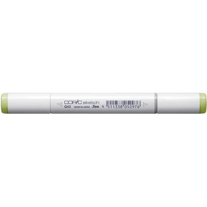 COPIC Marcatori di grafico Sketch G43 Pistachio (Verde, 1 pezzo)