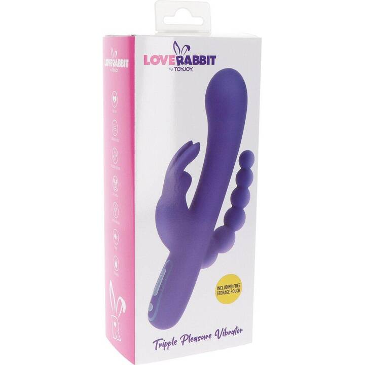 TOYJOY Rabbit vibrateur Triple Pleasure