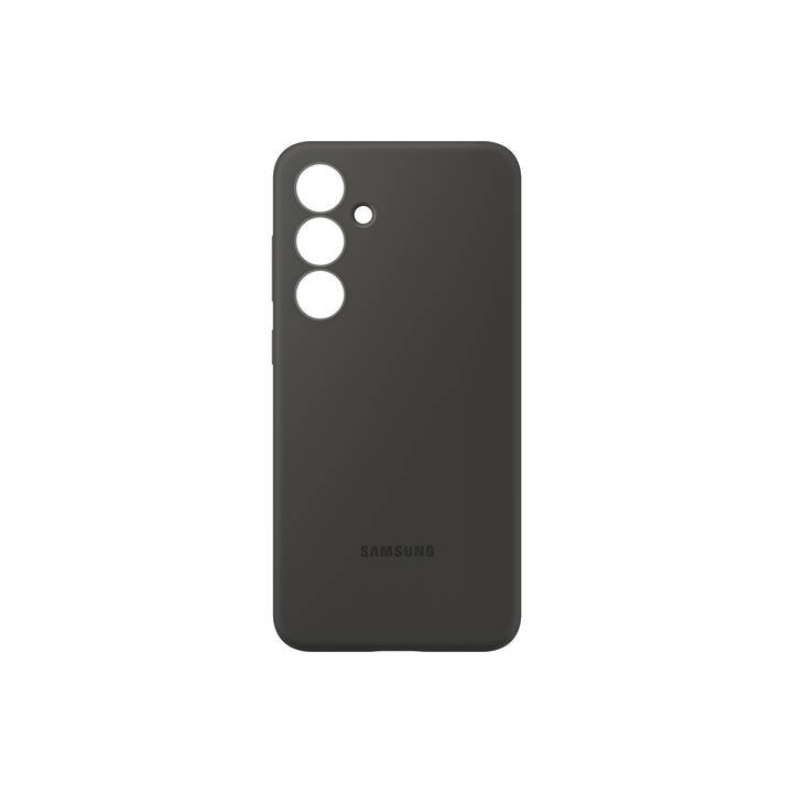 SAMSUNG Backcover Silicone (Galaxy S24 FE, Schwarz)