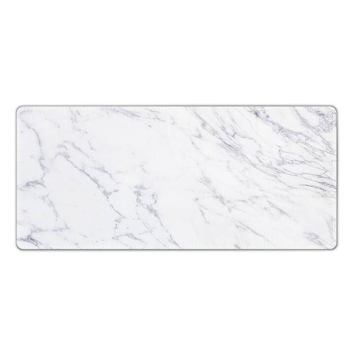EG tapis de souris (18x22cm) - blanc - marbre
