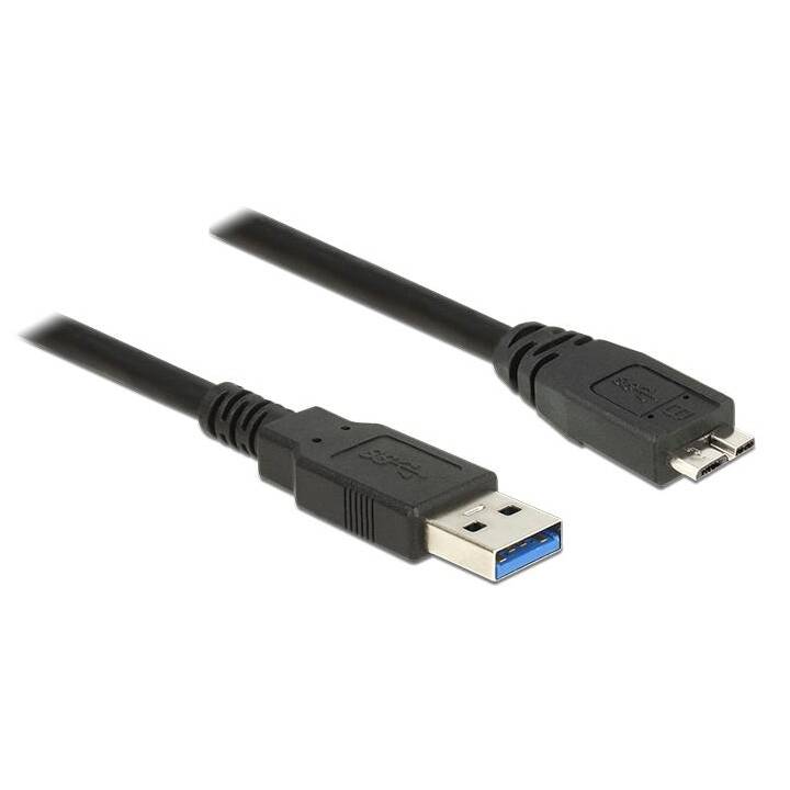 DELOCK USB-Kabel (USB Typ-A, Micro USB 3.0 Typ-B, 2 m)