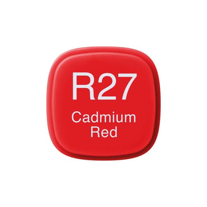 COPIC Grafikmarker Classic R27 Cadmium Red (Rot, 1 Stück)