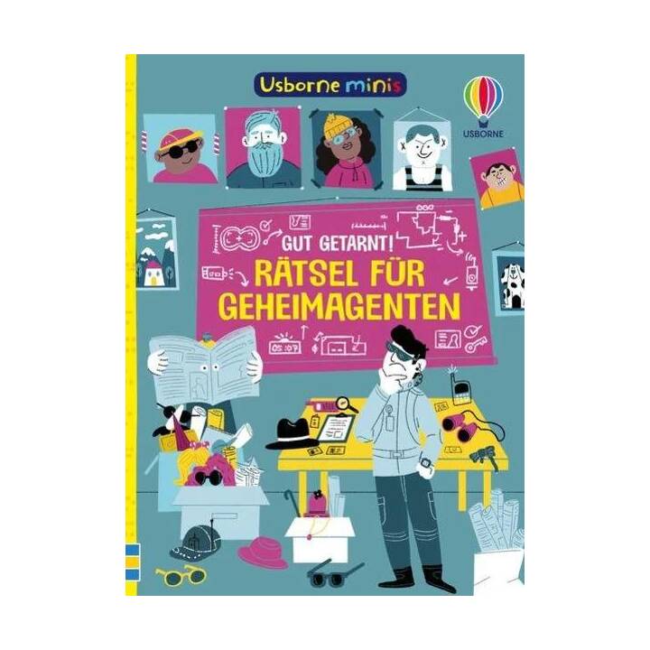 Usborne Minis: Gut getarnt! Rätsel für Geheimagenten