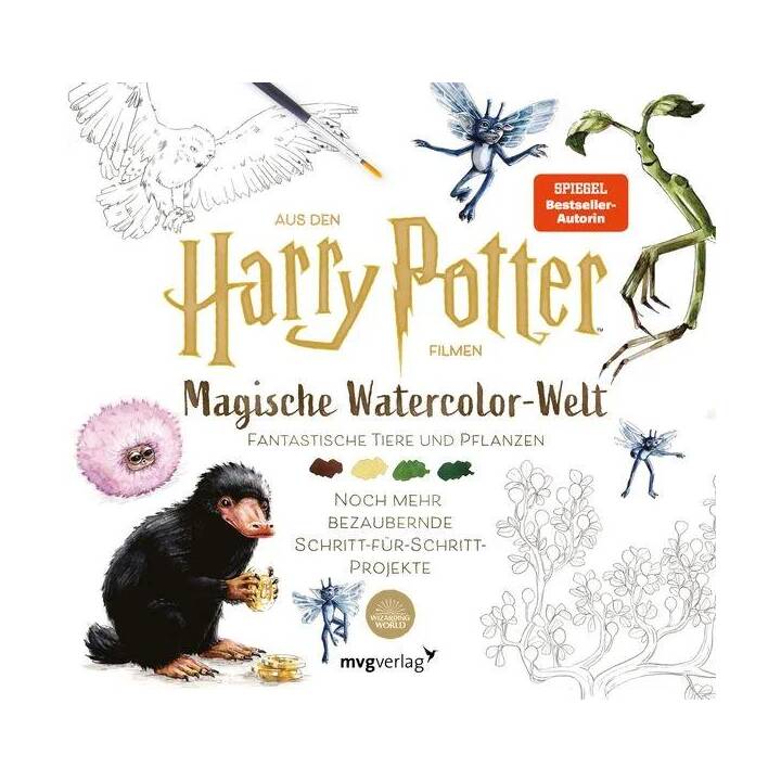 Magische Watercolor-Welt - Fantastische Tiere und Pflanzen
