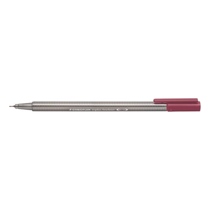 STAEDTLER Triplus 334 Penna a fibra (Rosso, 1 pezzo)