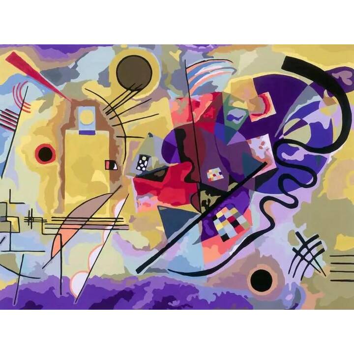 RAVENSBURGER CreArt - Yellow, Red, Blue - Kandinsky