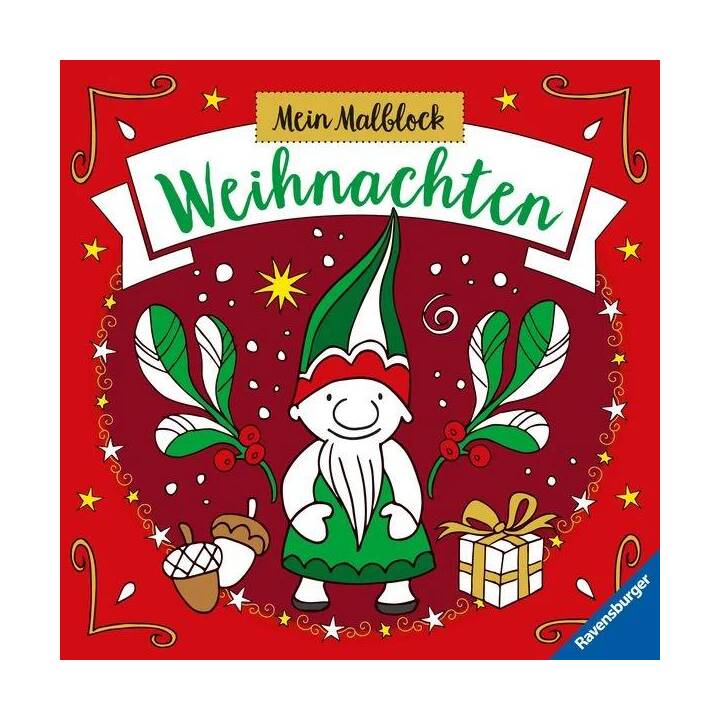 Mein Malblock Weihnachten