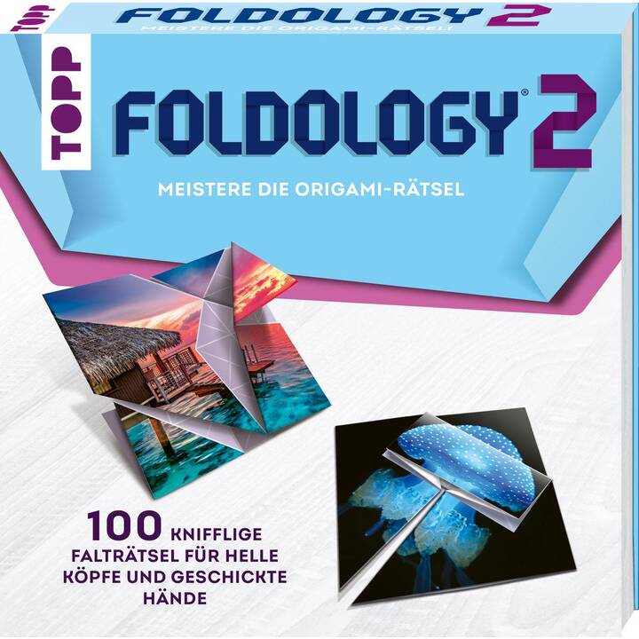 FRECH VERLAG Foldology 2 - Meistere die Origami-Rätsel! (DE)