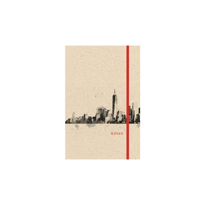 NATUR VERLAG Carnets Skyline (13 cm x 21 cm, En blanc)