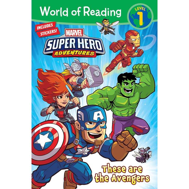 World of Reading: Marvel Super Hero Adventures: These are the Avengers-Level 1